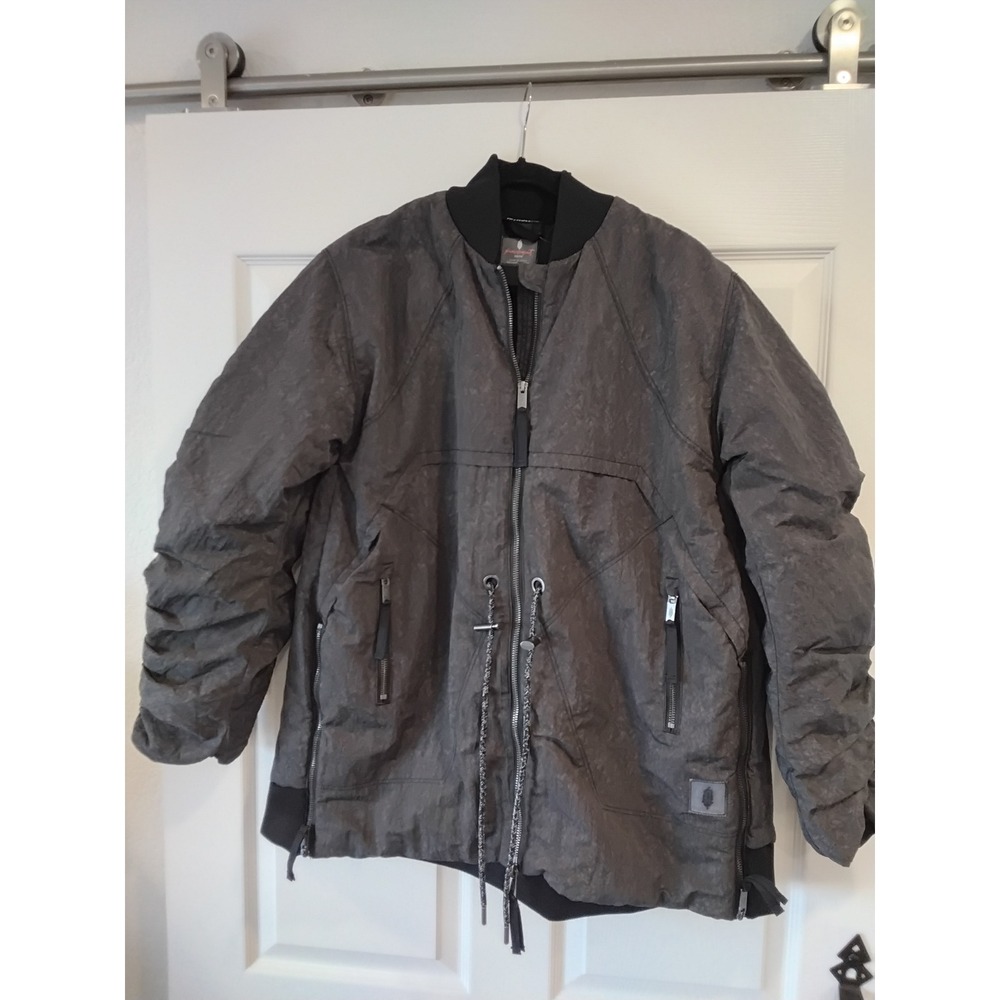 NWT Free People Movement Primaloft Ocean Bound Bomber Jacket Black XS XS308827